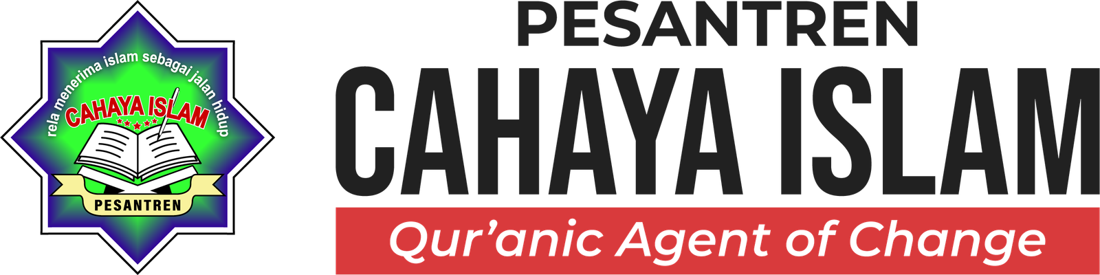Pesantren Cahaya Islam Logo (Dark)